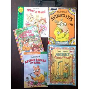 Set of 5 Arthur Children's Books